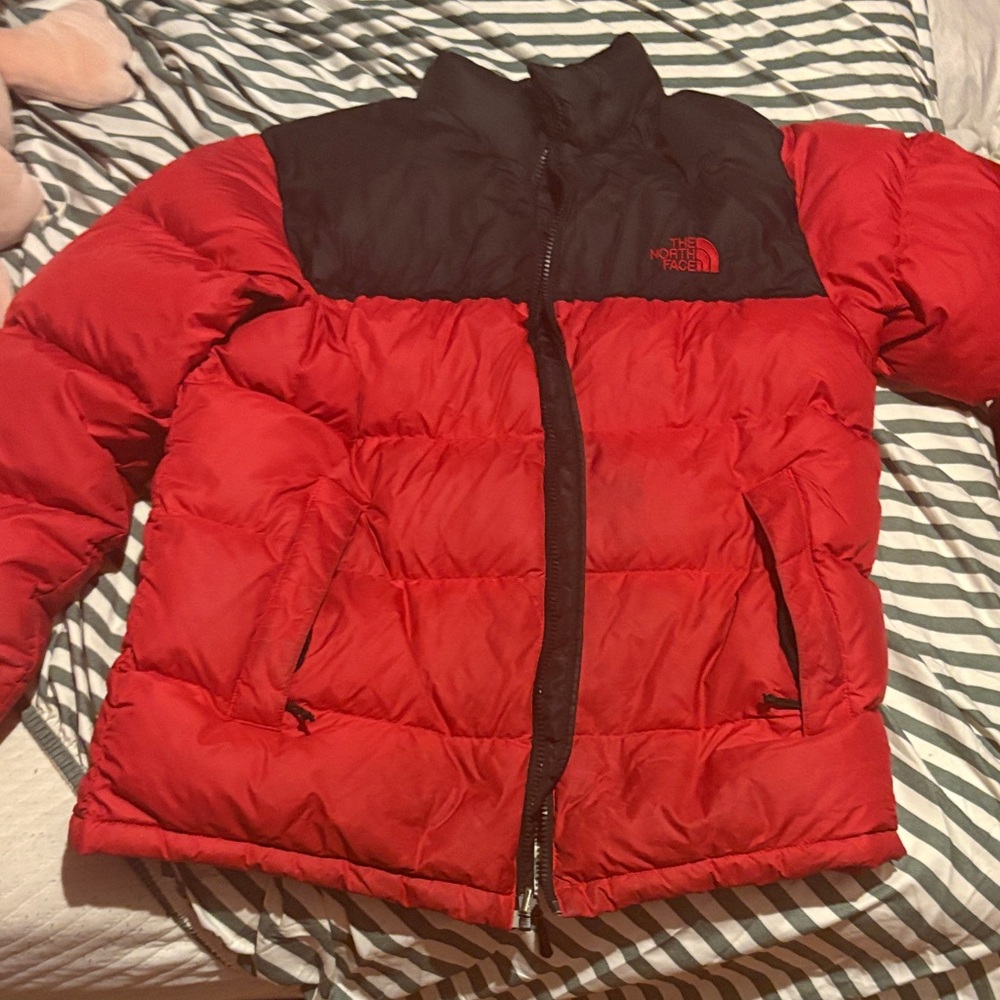 The North Face Bold Red and Black Jacket